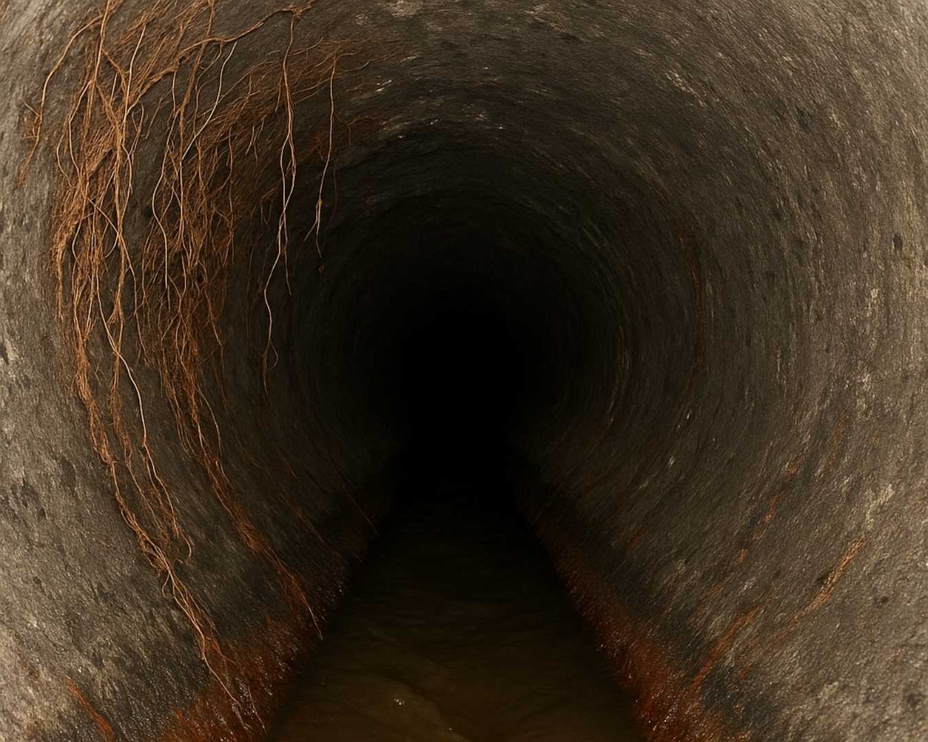 Sewer Scope Inspection 3 Thermal Image
